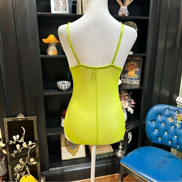 Just Sexy Lingerie Neon Green NWT Lace Lingerie Size M - Picture 9 of 12